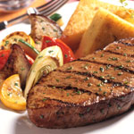 Pepper Crusted Grilled N.Y. Steak