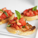 Seasonal Tomato Bruschetta