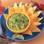 Fresh Homemade Guacamole and Chips