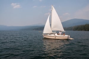Sail Boating PAGE-8561 Odell Lake Resort 8-24